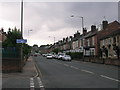 B6070 heading out of Sheffield