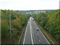 A57 southbound