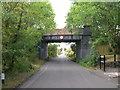 Disused railway bridge over Lord