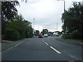 Woodford Road approaching Airport Link Road roundabout