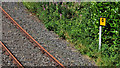 J2463 : Railway milepost, Knockmore, Lisburn by Albert Bridge