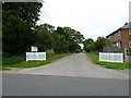 Looking from Taylors Lane into Harbour Way