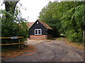 Footpath to Boulge Park & Entrance to Red Lodge