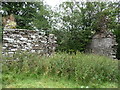 Ruinous stone barn in the Llanthony Valley