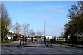 Entrance to Stratford Racecourse.