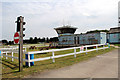 TQ7464 : Control Tower, Rochester Airport, Kent by Christine Matthews