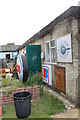 TQ7464 : Entrance to The Old Airport Garage Museum, Rochester Airport, Kent by Christine Matthews