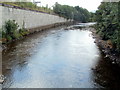 River Neath and the edge of the A465, Glynneath