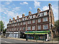 Shops and flats, Cricklewood Broadway (A5), NW2