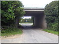 A30 bridge over a minor road at Kehelland.