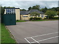 Southern edge of Our Lady of the Angels RC Primary School, Cwmbran