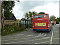 Bus in Bosham Car Park