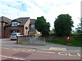 Start of the path from Water Lane to the local schools