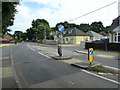 Approaching the junction of Calmore Gardens and Calmore Road