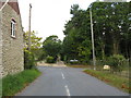 Lane junction near Gorst Hill