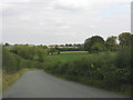 Rolling countryside from Rectory Lane