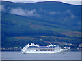 Ocean Princess in the Firth of Clyde