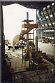 Airship Hangar No. 2 - interior view to west in 1994