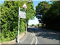 Road sign in Fareham Park Road