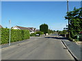 Approaching the junction of Tewkesbury Avenue and Fareham Park Road