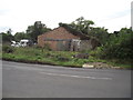 Derelict farm building on the Organford Road