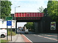 Railway bridge over Prince of Wales Road, Sheffield