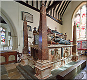 SU5405 : Wriothesley monument  -  St Peter's church, Titchfield by Mike Searle