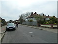 Cyclist in Nutbourne Road