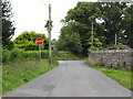 The junction of Bannanstown Road and Drumbuck Road, Castlewellan