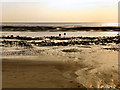 SD3043 : Tidal Pool, Cleveleys Beach by David Dixon