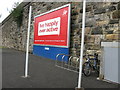 Poster at Exhibition Centre railway station