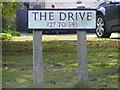 The Drive sign