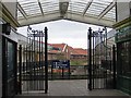 Whitby Station gates