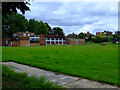 Old football pitch in Elthorne Park