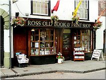 SO5924 : Ross Old Book and Print Shop by Jonathan Billinger