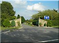 Entrance to Coxmoor Golf Club