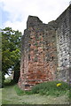 Tower abutted on west wall of Carlisle Castle