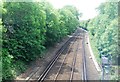 Railway line to Streatham