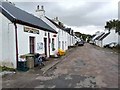 NM4352 : Dervaig post office and main street by Oliver Dixon