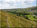 Footpath, Marsden moorland.