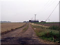 Track to Farm Buildings, off Thorpe Tilney Drove