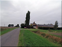 TF1659 : Delph Farm, Timberland drove by J.Hannan-Briggs