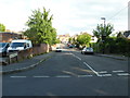 Looking from Pear Tree Road into Seaward Road