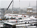 Broad Street Plaza development site, Halifax, in the snow