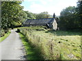 Path to Grade II* listed Church of St Cadoc, Glynneath