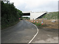 New bridge over Cottington Road and the railway