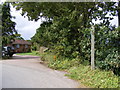 Footpath to Magpie Street & Entrance to The Lodge