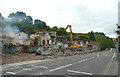 Demolition of Cinderhill Mills, Halifax Road, Todmorden