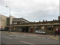 SE0641 : Keighley Railway Station Forecourt by Stephen Armstrong
