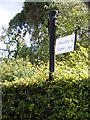 Shrubbery Farm sign